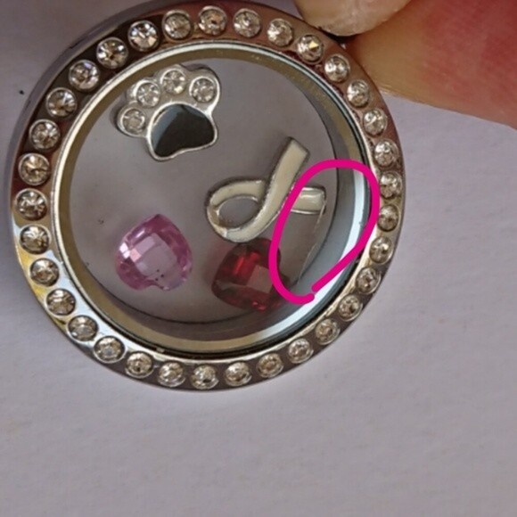 Origami Owl Locket Necklace & locket Lot - Picture 12 of 12